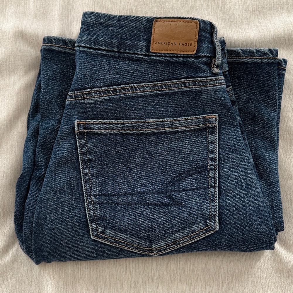 American Eagle Outfitters Curvy Super High Rise Baggy Wide Leg Jeans